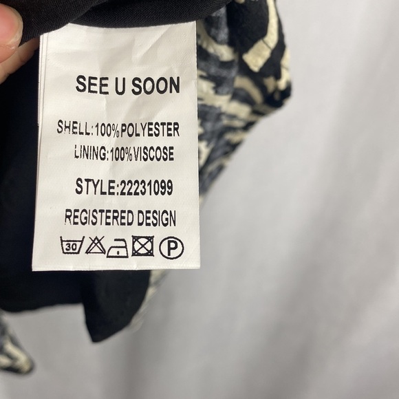 Anthropologie See U Soon Bohemian Funky Formal Mini Skirt Flowy - Size 4 - Picture 10 of 12